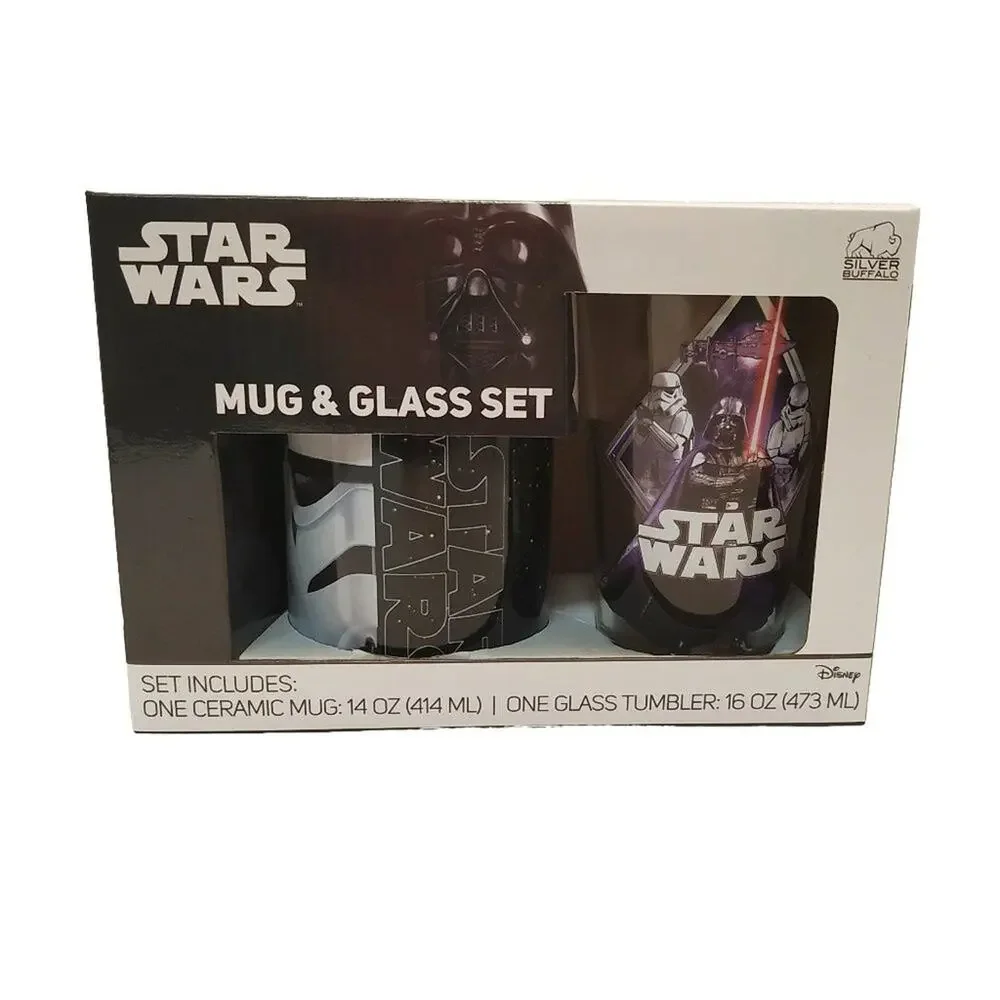 Star Wars Mug & Glass Set